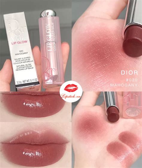 dior lip glow 020 mahogany|Dior Lip Glow universal clear.